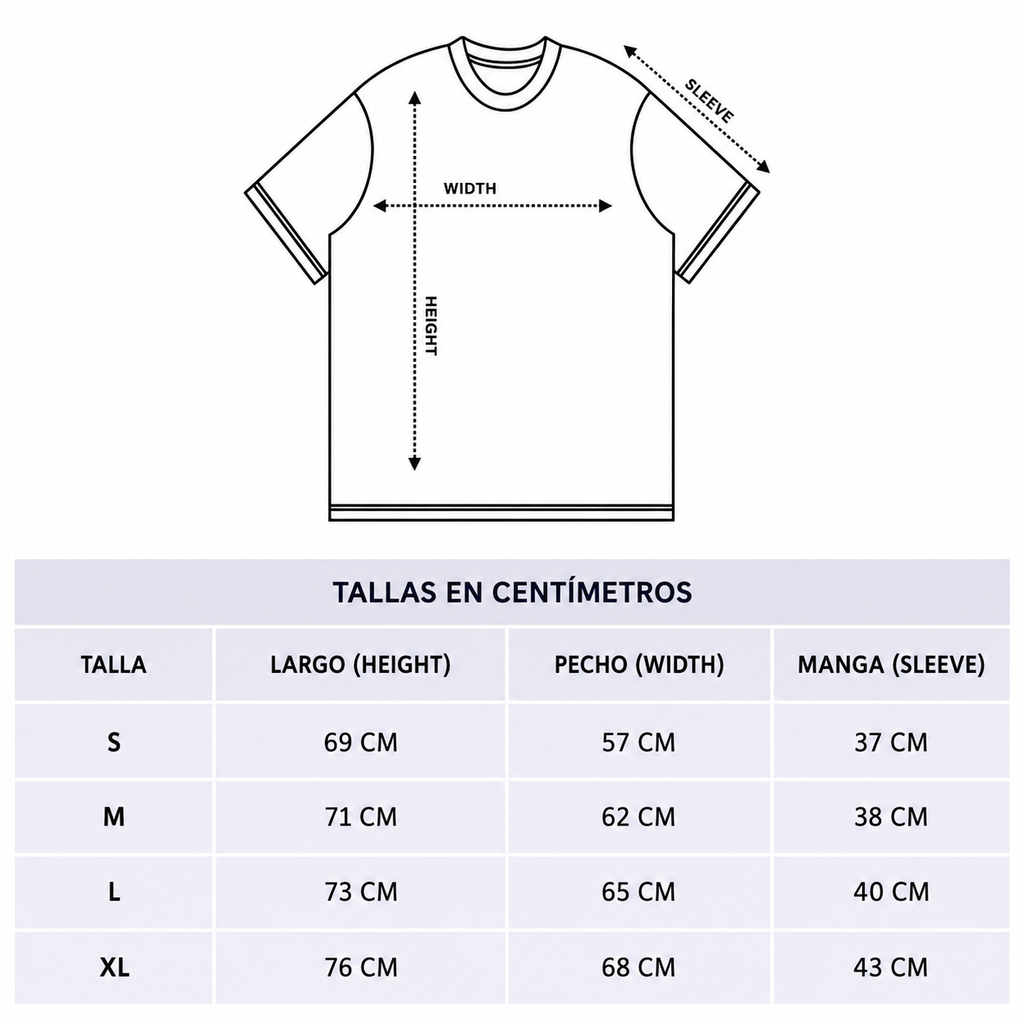 T-SHIRT "NEBULA" 250 GSM