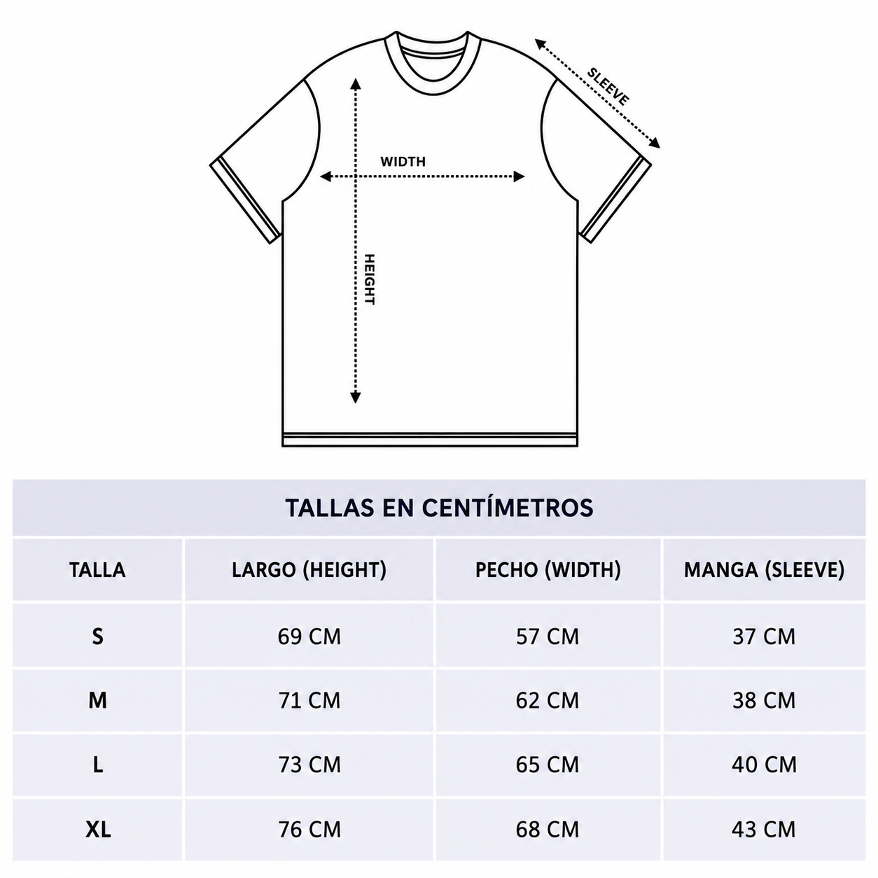 T-SHIRT "NEBULA" 250 GSM